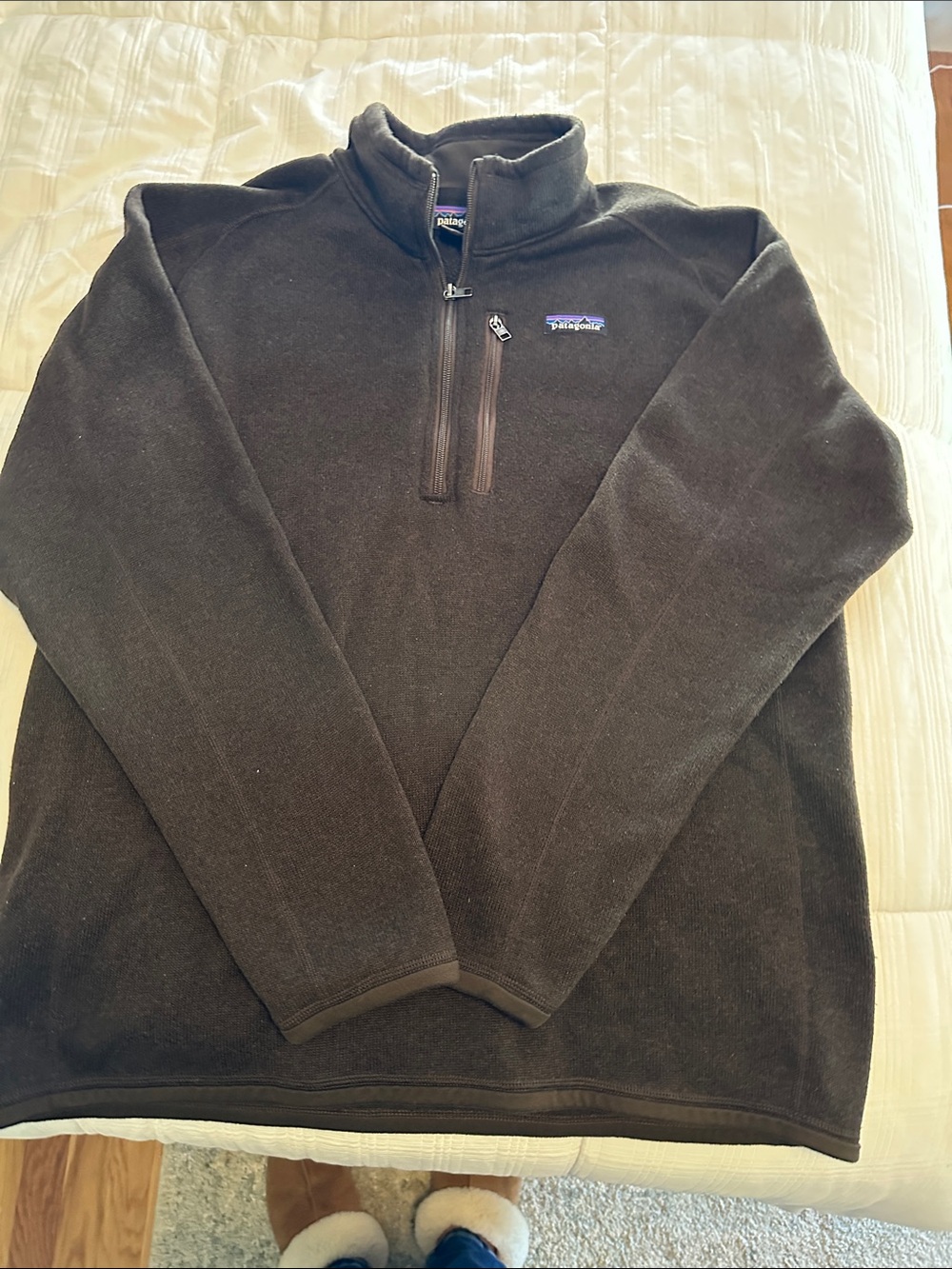 Patagonia Men’s Brown Quarter-Zip Pullover